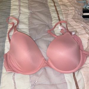 Pink bra
